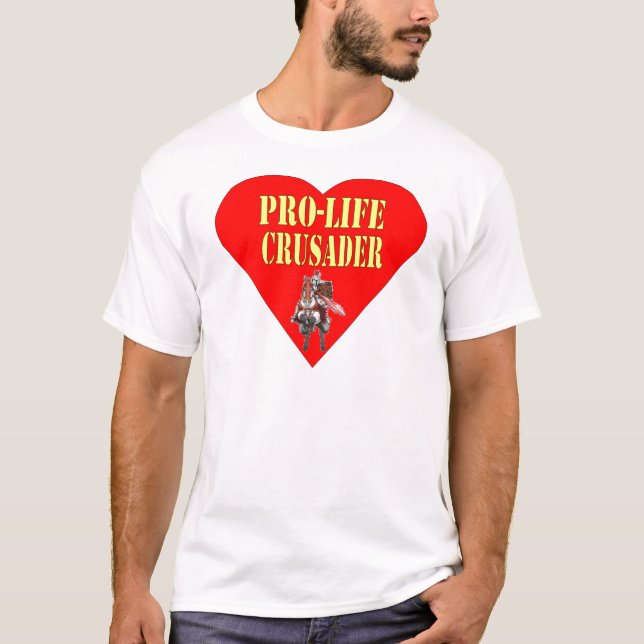 CAMISETA CRUSADOR PRO LIFE (Anverso)