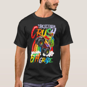 Camiseta Crush 6º Grado De Vuelta A La Escuela Monstruo De