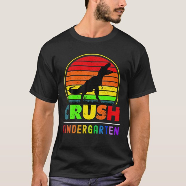 Camiseta Crush Kindergarten Funny First Day Of School (Anverso)
