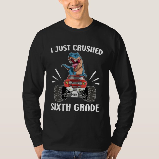 Camiseta Crushed Sixth Grade Happy Last Day Of 6th Grade Gr (Anverso)