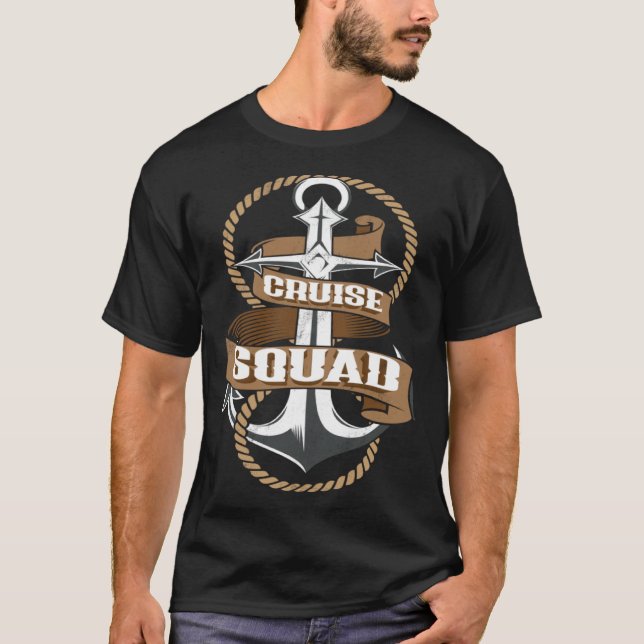 Camiseta Crusie Squad Sailing Graphic (Anverso)