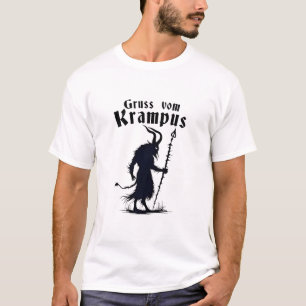 Camiseta Cruss Vom Krampus Navidades Xmas Devil Spooky