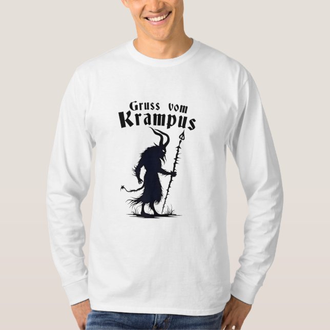 Camiseta Cruss Vom Krampus Navidades Xmas Devil Spooky (Anverso)