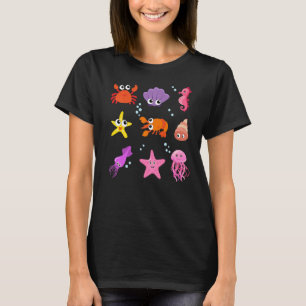 Camiseta Crustáceos estéticos de núcleo crustáceo