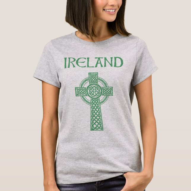 Camiseta Cruz Celta de Irlanda (Anverso)