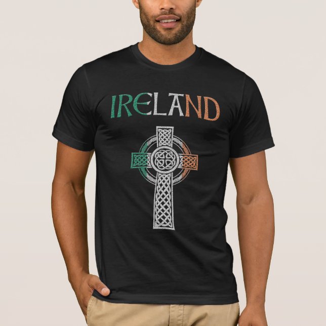 Camiseta Cruz Celta de Irlanda (Anverso)