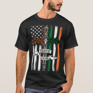Camiseta Cruz Celta del Orgullo Irlandés, Bandera de Irland