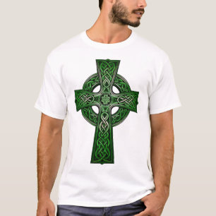 Camiseta Cruz céltica irlandesa Nudo cristiano Sagrada Trin