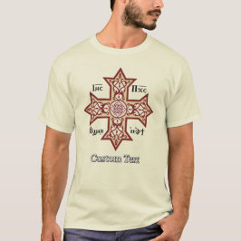 Camiseta Cruz copta