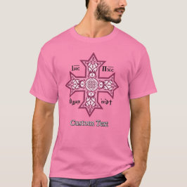 Camiseta Cruz copta