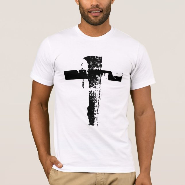 Camiseta Cruz cristiana (Anverso)