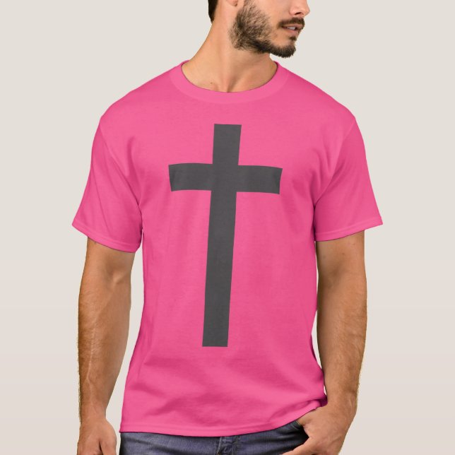 Camiseta Cruz cristiana (Anverso)