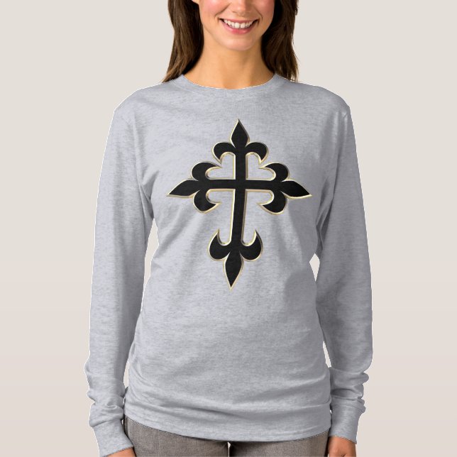 Camiseta Cruz cristiana (Anverso)