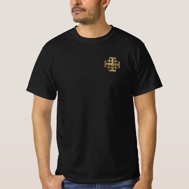 Camiseta Cruz cristiana (Anverso)