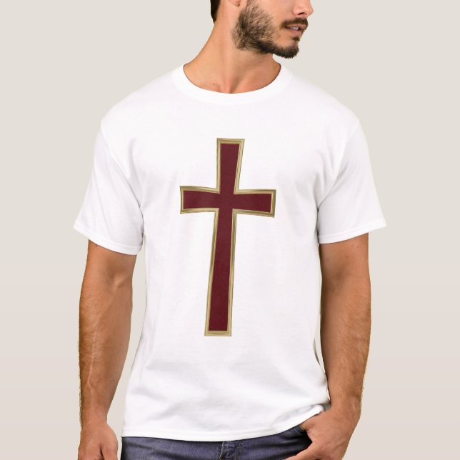 Camiseta Cruz cristiana (Anverso)