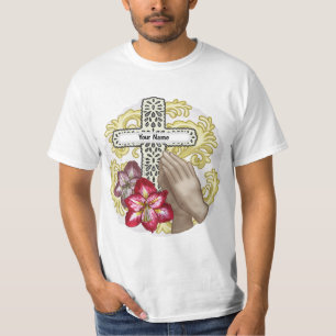 Camiseta Cruz cristiana de Amaryllis