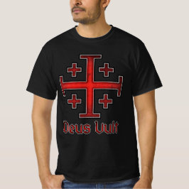 Camiseta Cruz cristiana de los Caballeros Templarios de Jer