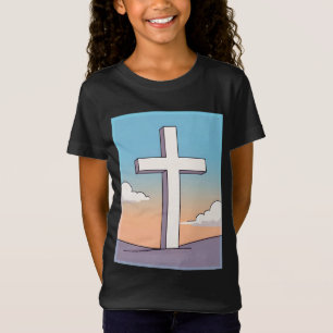 Camiseta Cruz Cristiana Inspiradora