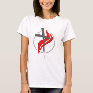Camiseta Cruz cristiana/metodista