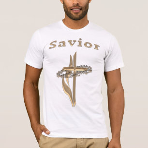 Camiseta Cruz cristiana salvadora