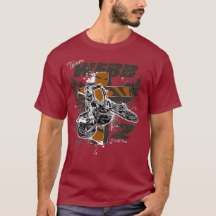 Camiseta Cruz cristiana supertransversal y motocross