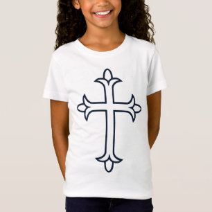 Camiseta Cruz cristiana típica