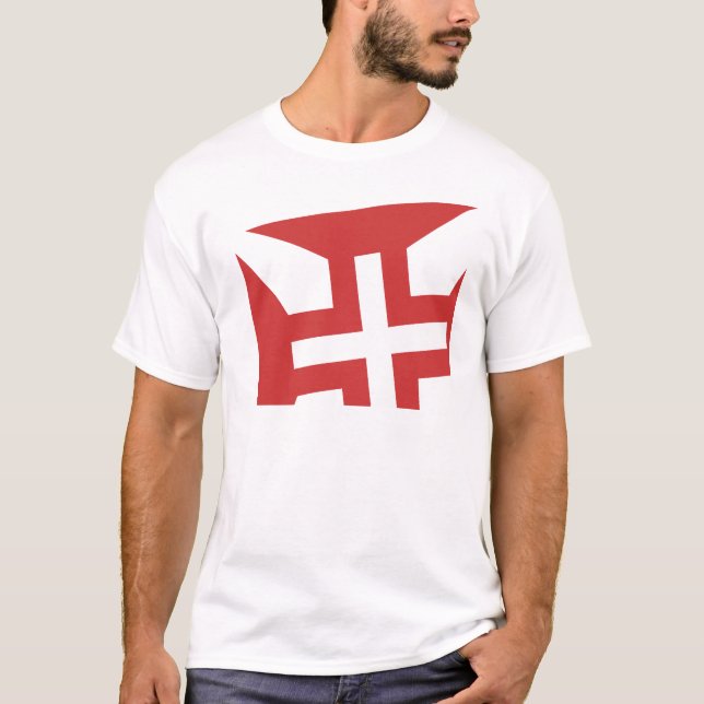 Camiseta Cruz de Cristo medio (Anverso)