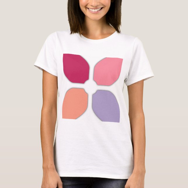 Camiseta Cruz de Flor (Anverso)
