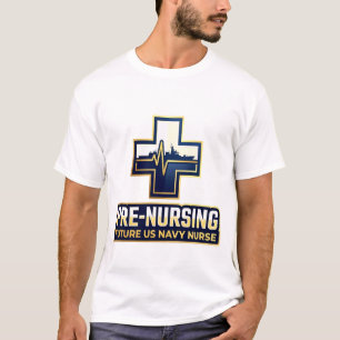 Camiseta Cruz de Futuro Enfermero de la Marina de EE. UU. P