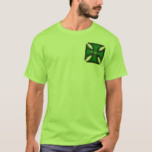 Cruz de Hierro del Árbol Palmetto Verde
