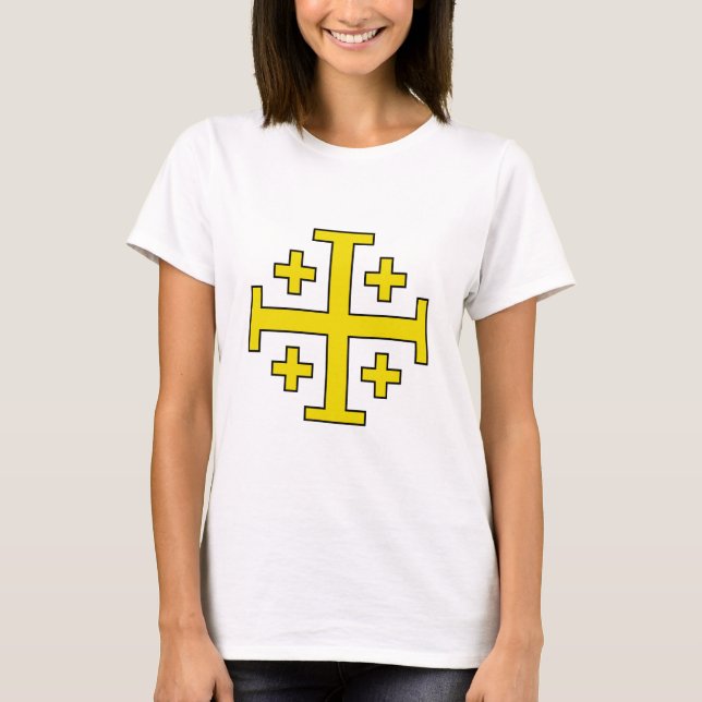 Camiseta Cruz de Jerusalén (Anverso)