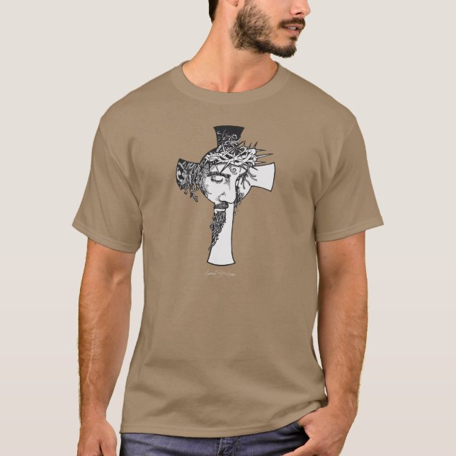 Camiseta Cruz de Jesús (Anverso)