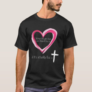 Camiseta Cruz de Jesús Ama Como Cristiano Juan 316 Verso Sc