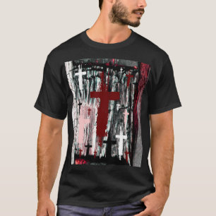 Camiseta Cruz de la almohadilla del ratón atormentada