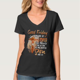 Camiseta Cruz De La Biblia Católica De Toros Viernes Santo