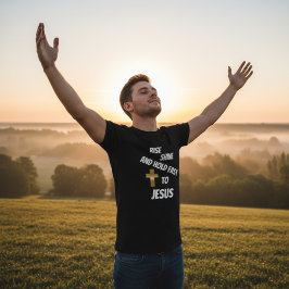 Camiseta Cruz de la fe cristiana