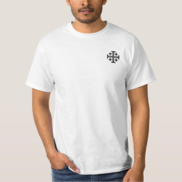 Camiseta Cruz de los Caballeros Templarios de Jerusalén Deu