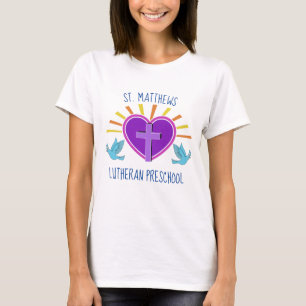 Camiseta Cruz de Maestros de la Escuela Secundaria Cristian