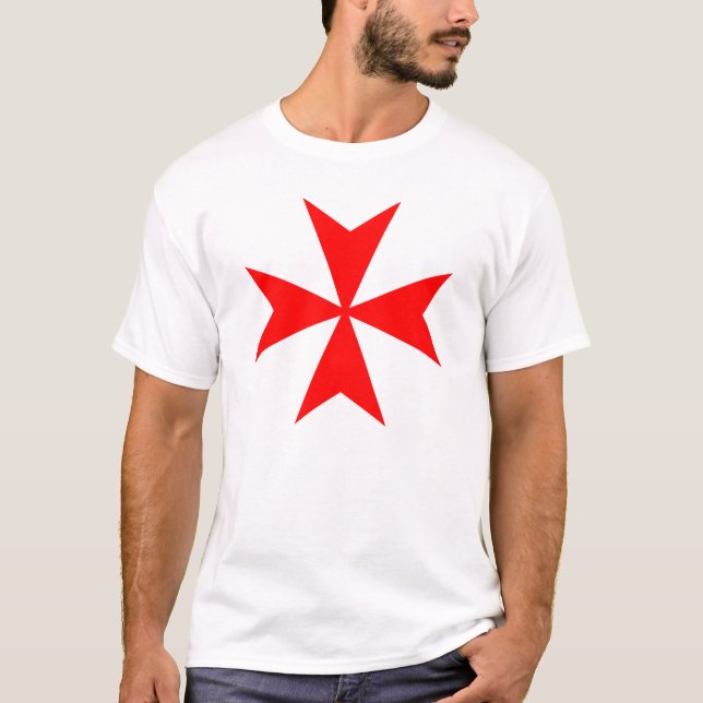 Camiseta Cruz de Malta (Anverso)
