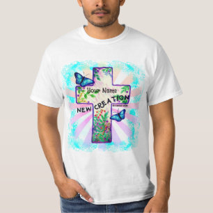 Camiseta Cruz de Nueva Creación Cristiana