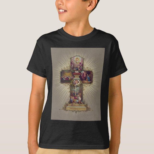 Camiseta Cruz de Pascua (Anverso)