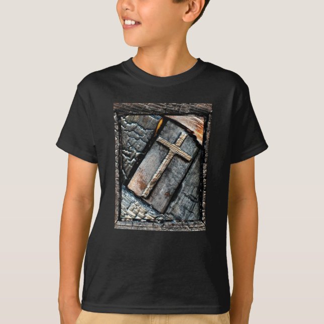 Camiseta Cruz de Protección (Anverso)