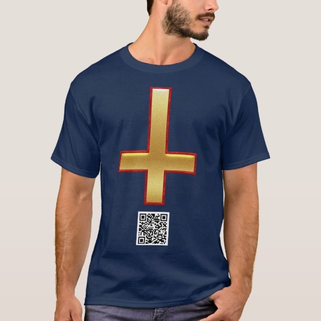 CAMISETA CRUZ DE SAINT PETER (Anverso)
