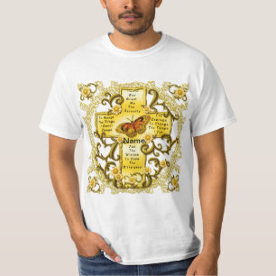 Camiseta Cruz de Serenidad Amarilla 