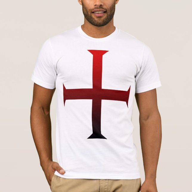 Camiseta Cruz de Templar (Anverso)
