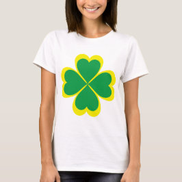 Camiseta Cruz de trébol irlandés para el Día de San Patrici