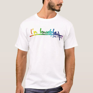 Camiseta Cruz del arco iris