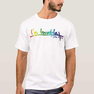 Camiseta Cruz del arco iris