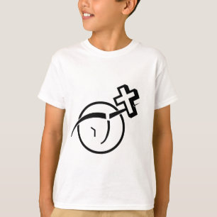 Camiseta Cruz del ateísmo v