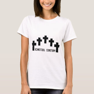 Camiseta cruz del cementerio del schnitzel